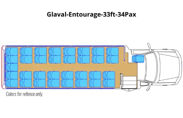 Glaval Entourage 33ft 34Pax
