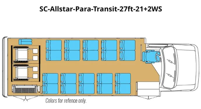 SC Allstar Para Transit 27ft 21 2WS