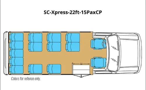 SC Xpress 22ft 15PaxCP